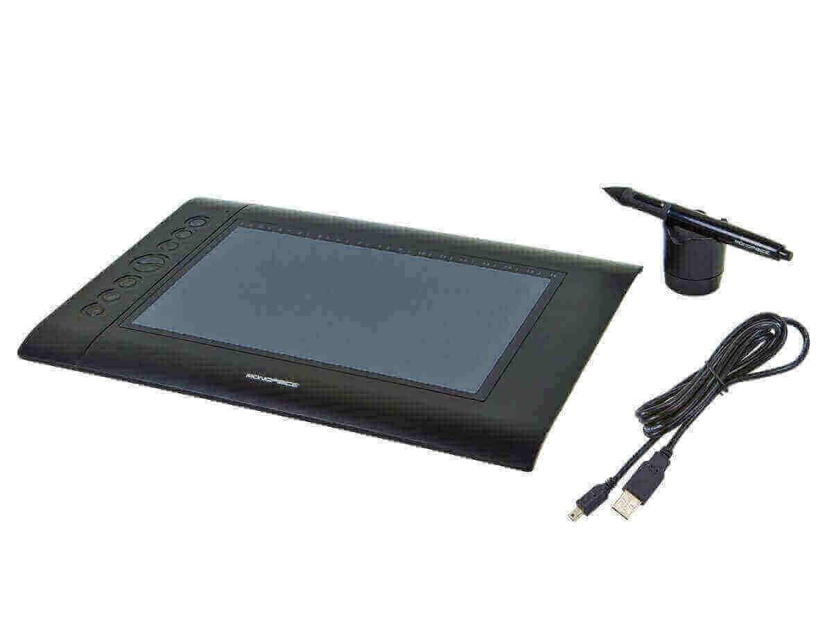 10 x 6.25-inch Graphic Drawing Tablet (4000 LPI, 200 RPS, 2048 Levels) at $0 from maxim-tl