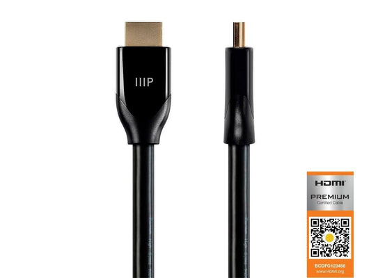 Certified Premium High Speed HDMI Cable (2 pack) - 4K @ 60Hz, HDR, 18Gbps at $3.52 from maxim-tl