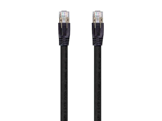 Cat8 24AWG S/FTP Ethernet Network Cable (5 pack) - 2GHz, 40G, Black at $95.04 from maxim-tl